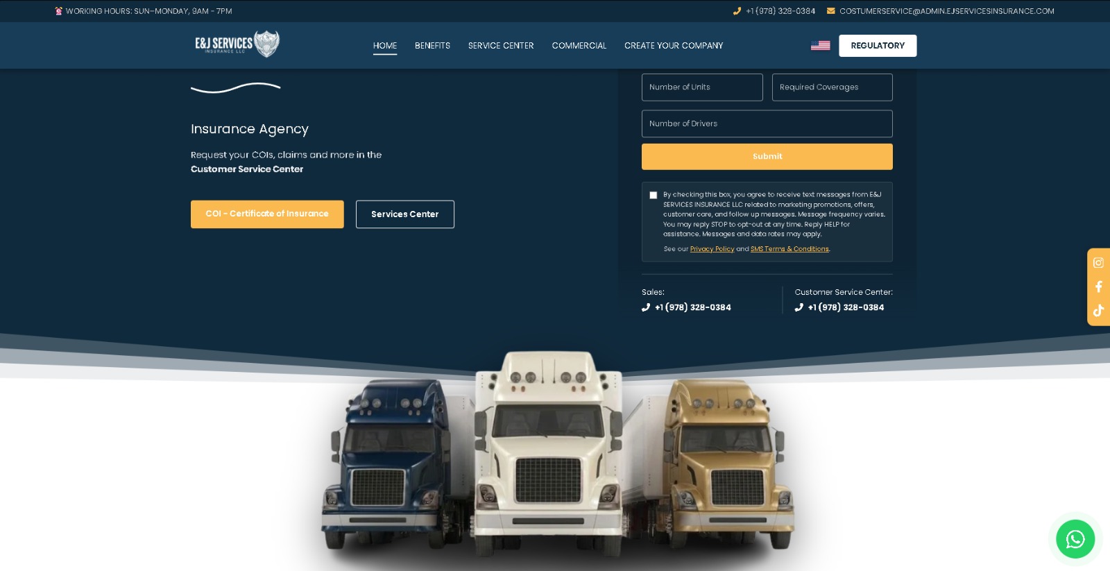 Vista previa de ejservicesinsurance.com